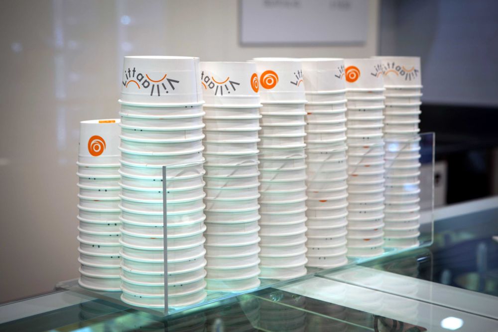 Porta Coppette Freestyle 50x15cm h15,5cm